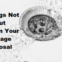 Things not to put in your garbage disposal