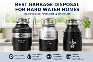 best garbage disposal for hard water homes